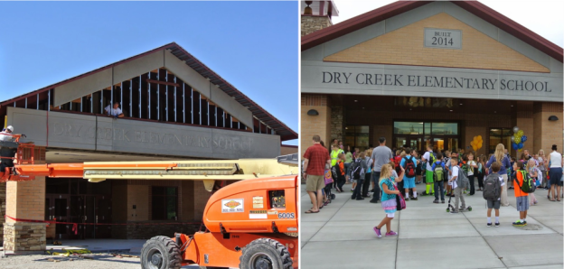 Dry Creek Elementary School - GFRC Panels - Customization, Precision ...