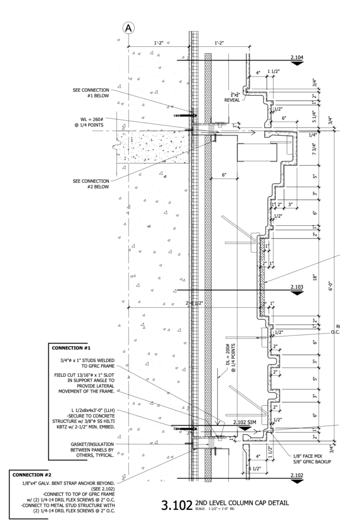 Architectural Stone | GFRC Cladding for the Marriott Hotel