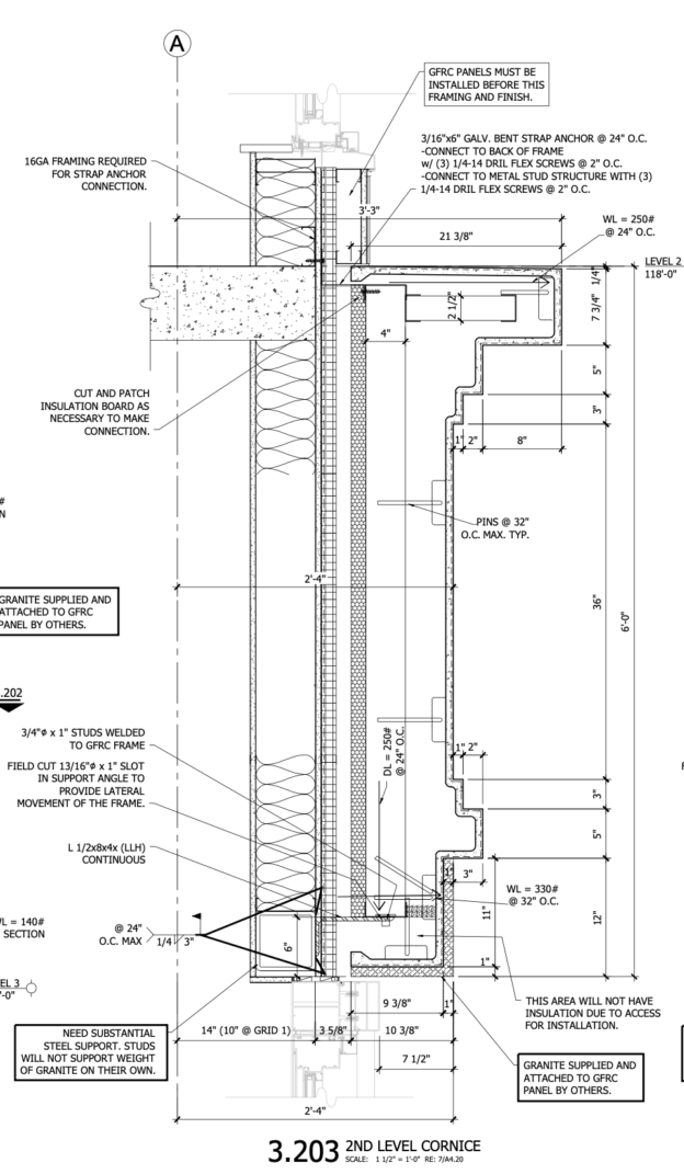 Architectural Stone | GFRC Cladding for the Marriott Hotel